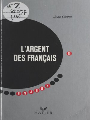 cover image of L'argent des Français